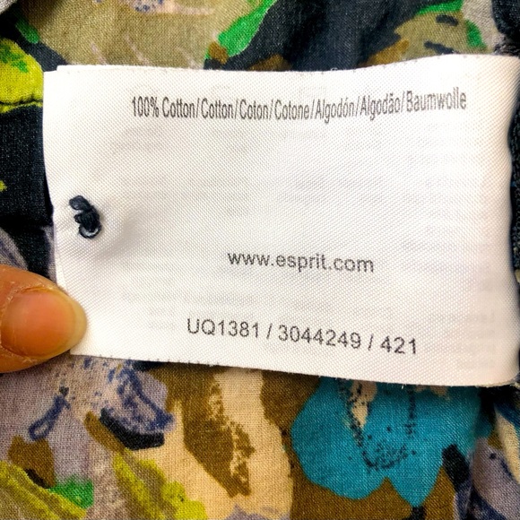 women’s esprit floral tank - Picture 7 of 7